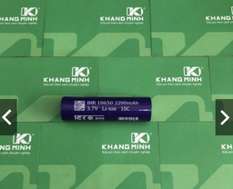 Pin tím TL IMR 18650 xả cao 15c (30a), 2200mAh